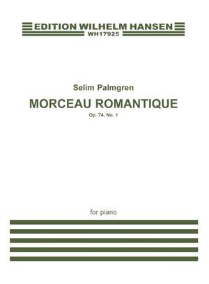 Selim Palmgren: Morceau Romantique Op. 74 No. 1