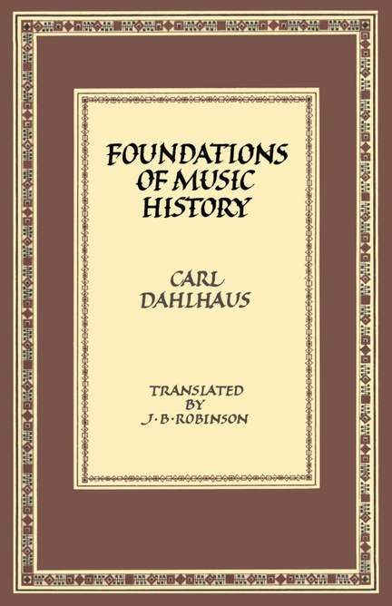 Foundations of Music History