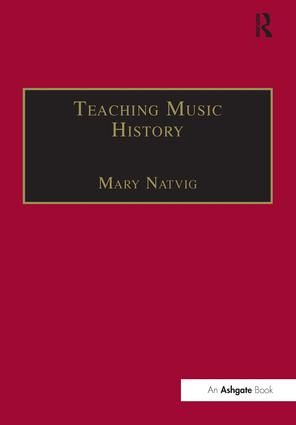 Teaching Music History