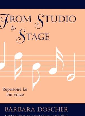 From Studio to Stage: Repertoire for the Voice