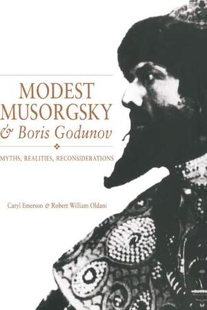 Modest Musorgsky and Boris Godunov