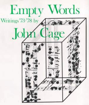 Empty Words: Writings, 1973-78
