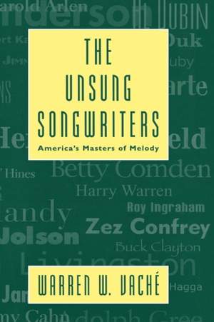 The Unsung Songwriters