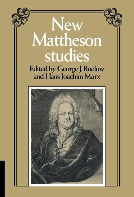 New Mattheson Studies
