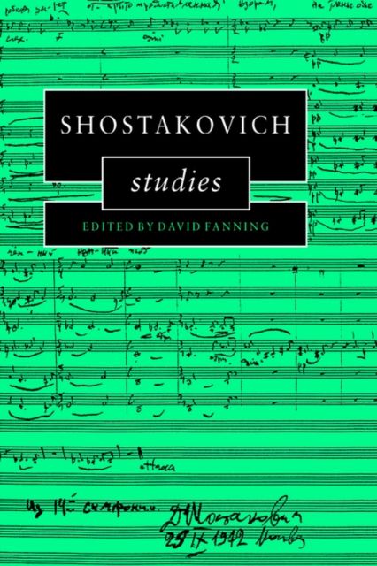Shostakovich Studies