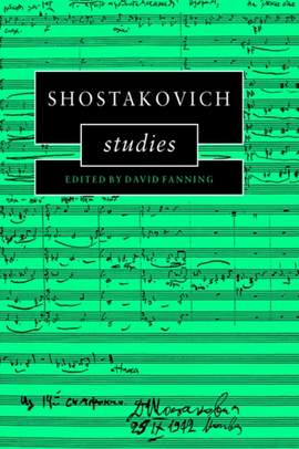 Shostakovich Studies