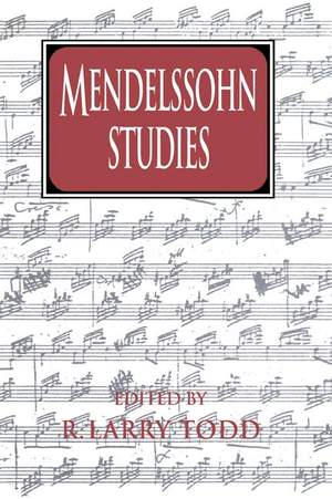 Mendelssohn Studies
