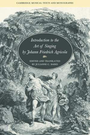 Introduction to the Art of Singing by Johann Friedrich Agricola