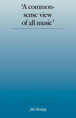 'A Commonsense View of All Music'