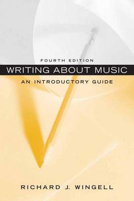 Writing About Music: An Introductory Guide