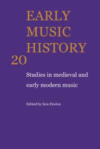 Early Music History Volume 20