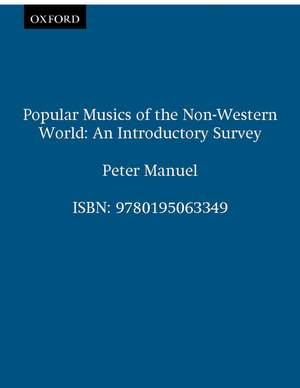 Popular Musics of the Non-Western World: An Introductory Survey