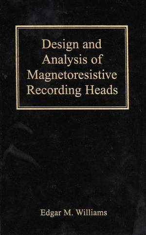 Design and Analysis of Magnetoresistive Recording Heads