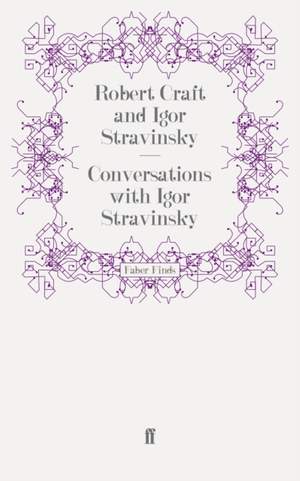 Conversations with Igor Stravinsky
