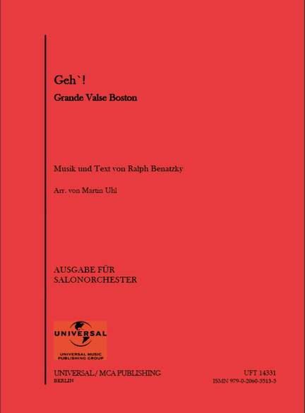 Ralph Benatzky: Geh