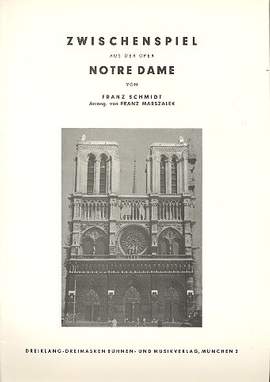 Franz Schmidt: Zwischenspiel aus der Oper Notre Dame