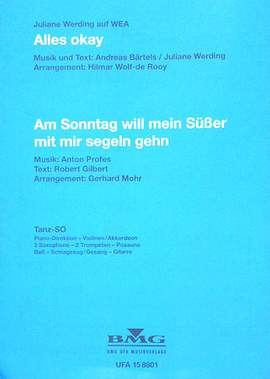 Anton Profes: Am Sonntag will mein Süßer mit mir segeln geh'n-Al
