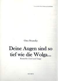 Otto Stransky: Deine Augen sind so tief wie die Wolga