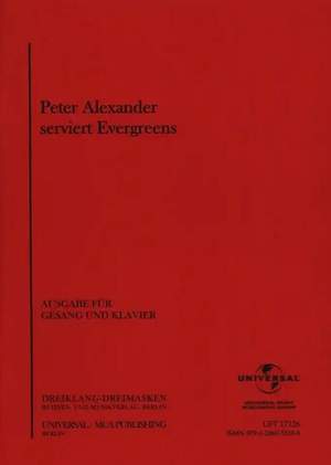 Peter Alexander: Peter Alexander serviert Evergreens
