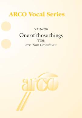 Cole Porter: One of those things