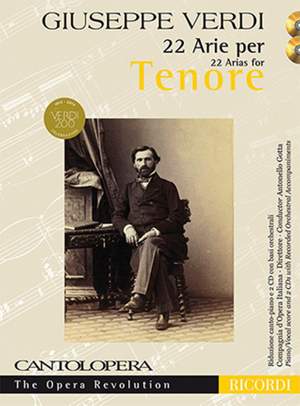 Giuseppe Verdi: Cantolopera: 22 Arias For Tenor