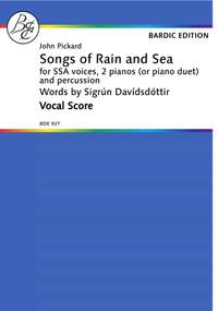 Pickard, J: Songs of Rain and Sea