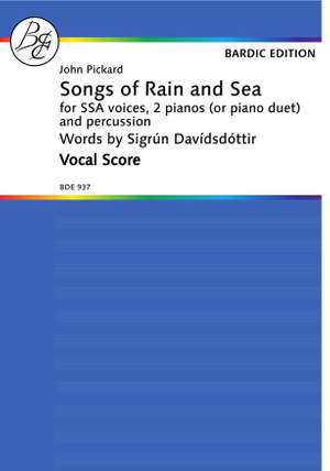 Pickard, J: Songs of Rain and Sea