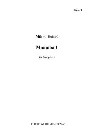 Mikko Heiniö: Minimba 1 For 4 Gtr