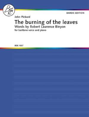 Pickard, J: The Burning of the Leaves