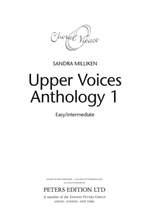 Choral Vivace Upper Voices Anthology 1 Product Image