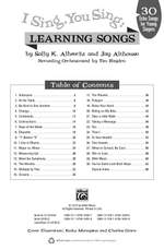 Sally K. Albrecht/Jay Althouse: I Sing, You Sing: Learning Songs Product Image