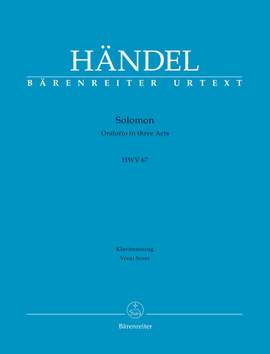 Händel, Georg Friedrich: Solomon HWV 67