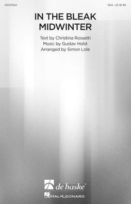 Gustav Holst: In the Bleak Midwinter