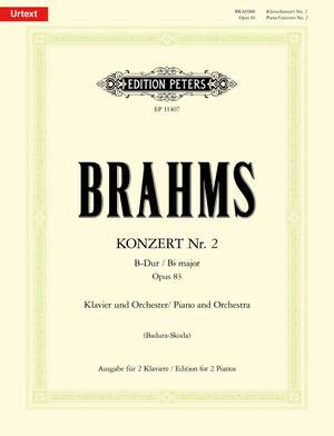 Brahms, J: Konzert Nr. 2 Op. 83