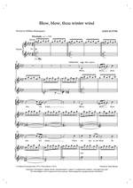 Rutter, John: Blow, blow, thou winter wind Product Image