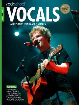 Rockschool: Vocals Grade 3 - Male (Book/Audio Download) 2014-2017 Syllabus