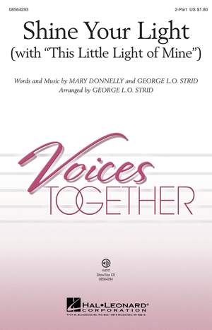 Donnelly Shine Your Light 2pt Choral