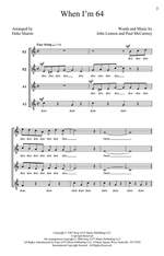 Beatles When Im 64 (Sharon) Ssaa Product Image