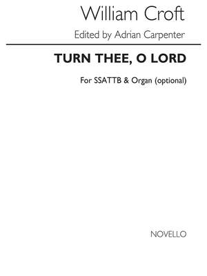 Croft Turn Thee O Lord Ssattb/Org