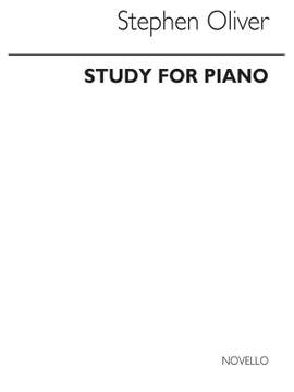 Oliver Study For Piano Pf Solo Sheet