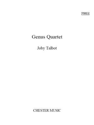 Joby Talbot: Genus Quartet (Parts)