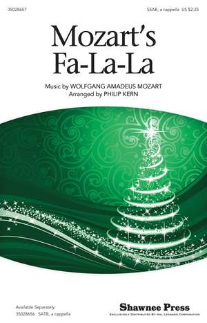 Mozart's Fa-la-la SAB