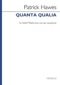 Patrick Hawes_: Quanta Qualia (Version For VOCES8)