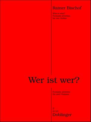 Rainer Bischof: Wer ist wer?