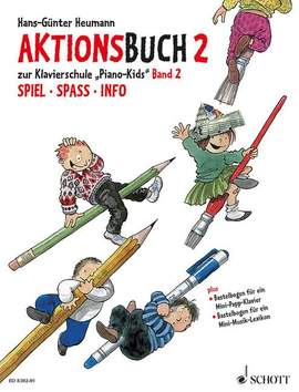 Heumann, H: Piano Kids Vol. 2 + Aktionsbuch 2