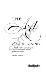 Legge, A: The Art of Auditioning Product Image