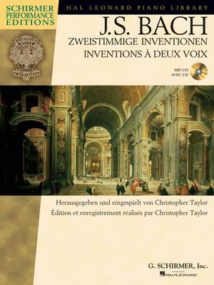 Johann Sebastian Bach: Two-Part Inventions (Schirmer Performance Editions)