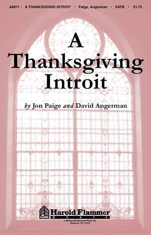 A Thanksgiving Introit