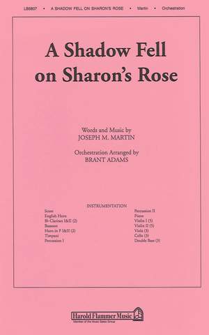 Joseph M. Martin: A Shadow Fell on Sharon's Rose