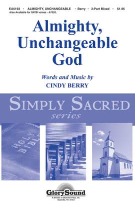 Cindy Berry: Almighty, Unchangeable God